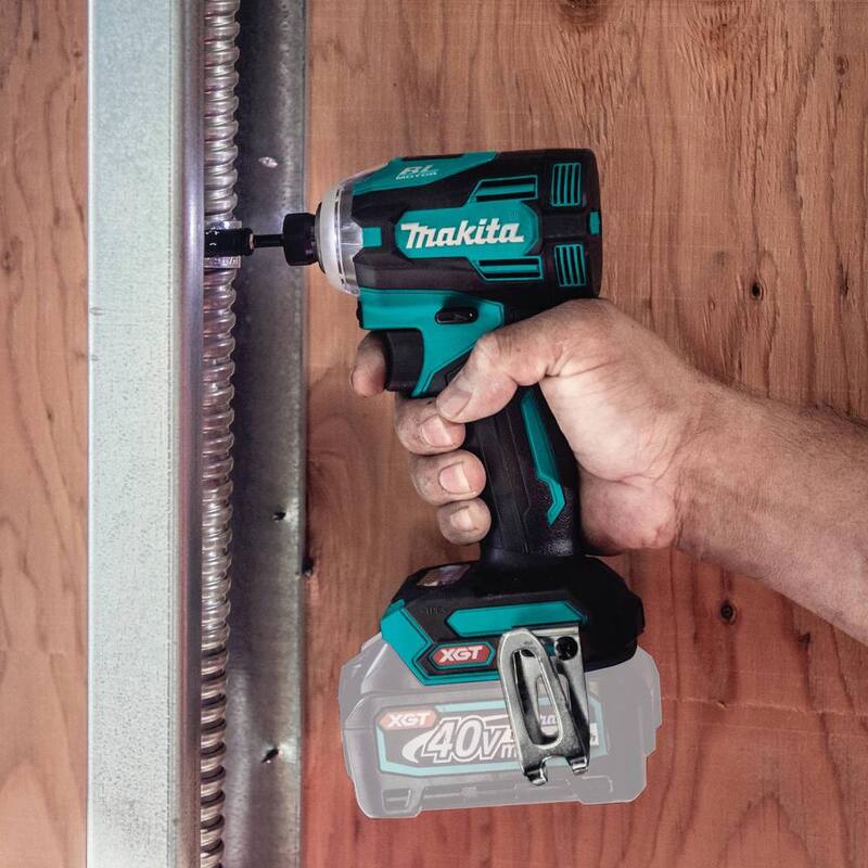 Conductor de impacto inalámbrico sin escobillas de 4 velocidades Makita 40V max XGT (Herramienta solamente) - GDT01Z