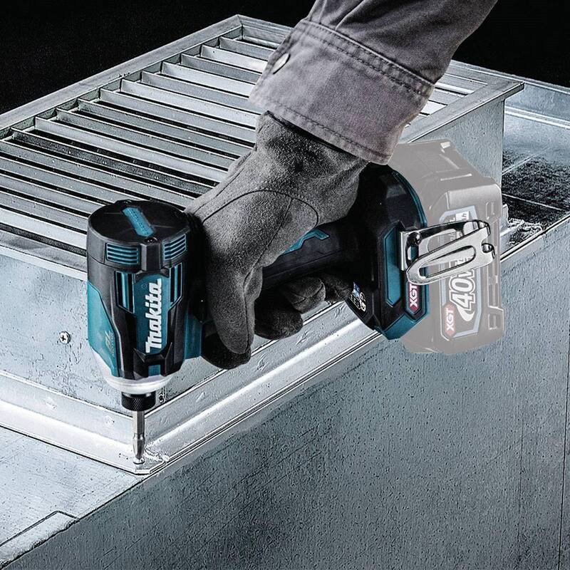 Conductor de impacto inalámbrico sin escobillas de 4 velocidades Makita 40V max XGT (Herramienta solamente) - GDT01Z