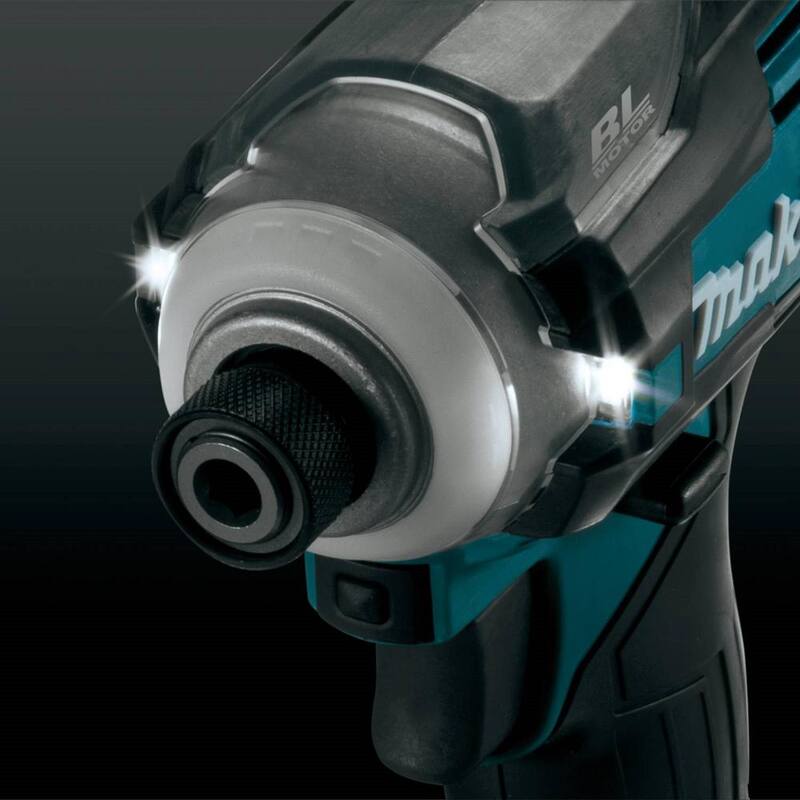 Conductor de impacto inalámbrico sin escobillas de 4 velocidades Makita 40V max XGT (Herramienta solamente) - GDT01Z