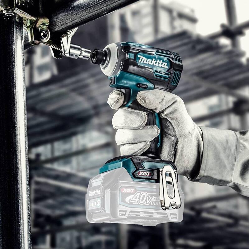 Conductor de impacto inalámbrico sin escobillas de 4 velocidades Makita 40V max XGT (Herramienta solamente) - GDT01Z