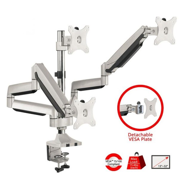 Cool Kitchen 20 in. Triple Aluminum Gas Spring C-Clamp - CO3753765