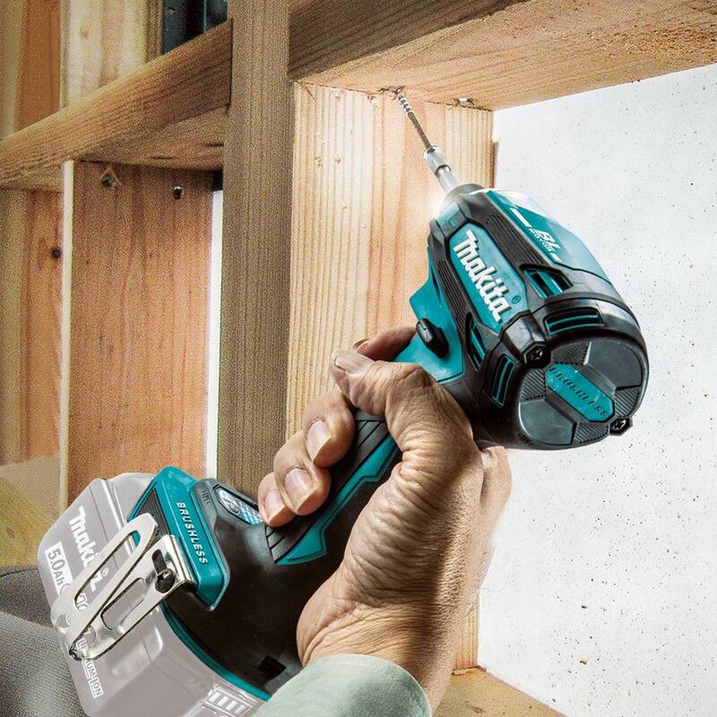 Makita 18V LXT Lithium-Ion Brushless Cordless 4-Speed Impact Driver (Herramienta Únicamente) - XDT19Z