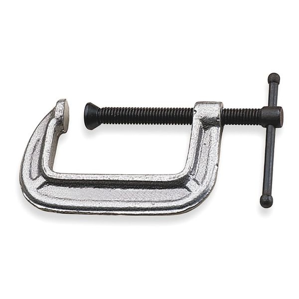 Westward C-Clamp, 3", Iron, Light Duty, 1430 lb. - 2LAZ1