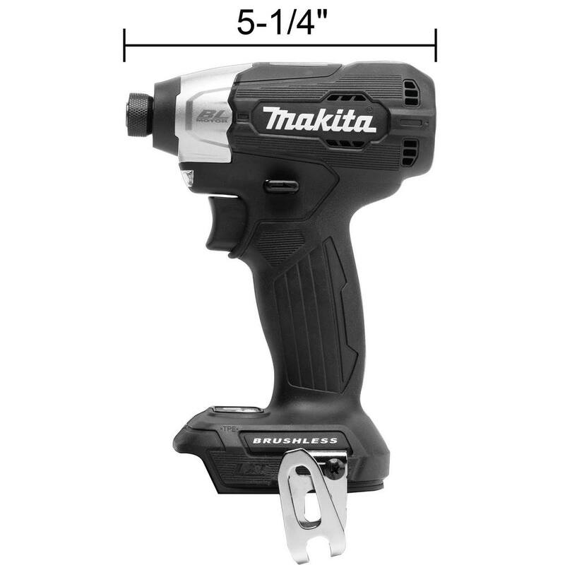 Makita 18V LXT Sub-Compact Lithium-Ion Brushless Cordless Impact Driver (Herramienta solamente) - XDT18ZB