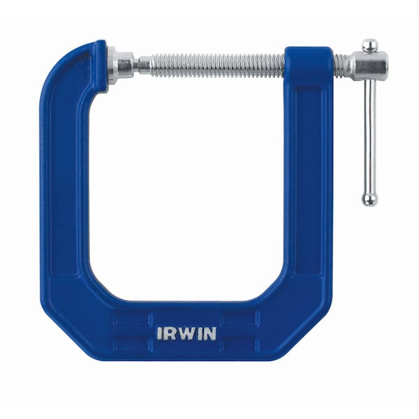 Irwin Irwin Quick-Grip 2 in. X 3-1/2 in. D Deep Throat C-Clamp 1 pc - 225123