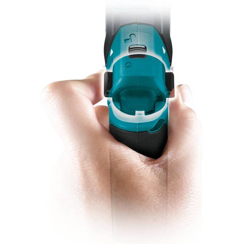 Juego de destornillador de impacto inalámbrico de 1/4 de pulgada con batería de iones de litio de 7.2V - TD022DSE de Makita