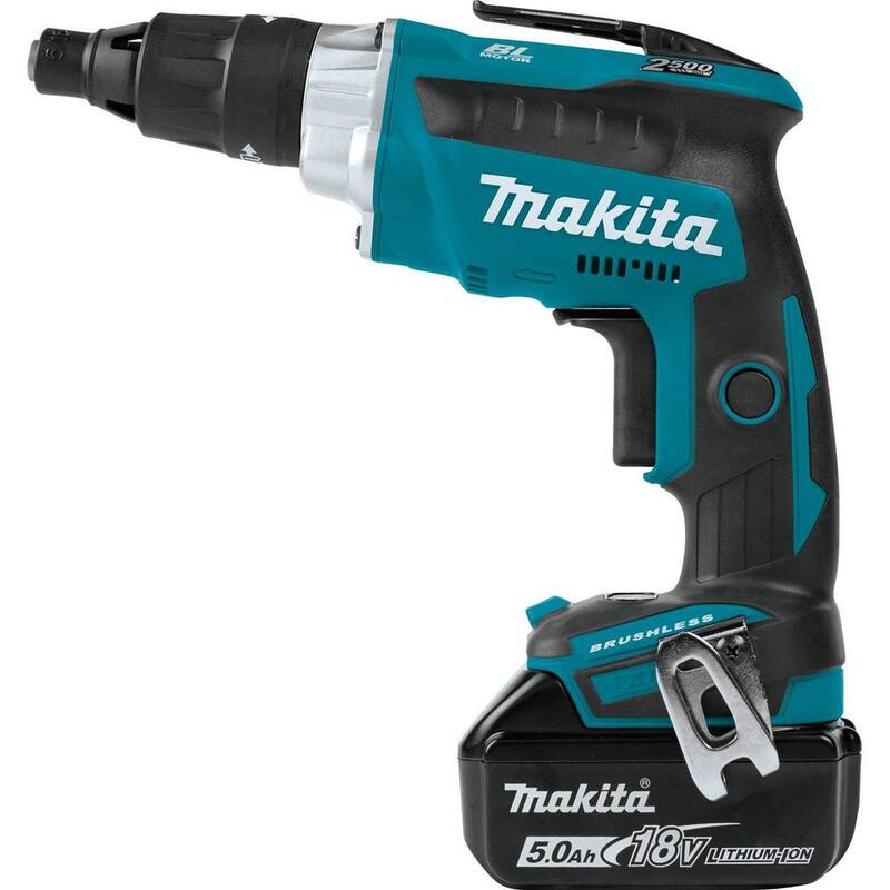 Kit Destornillador Inalámbrico con Cepillo sin Escobillas de 18V y 5.0 Ah LXT de Iones de Litio a 2500 RPM - XSF05T