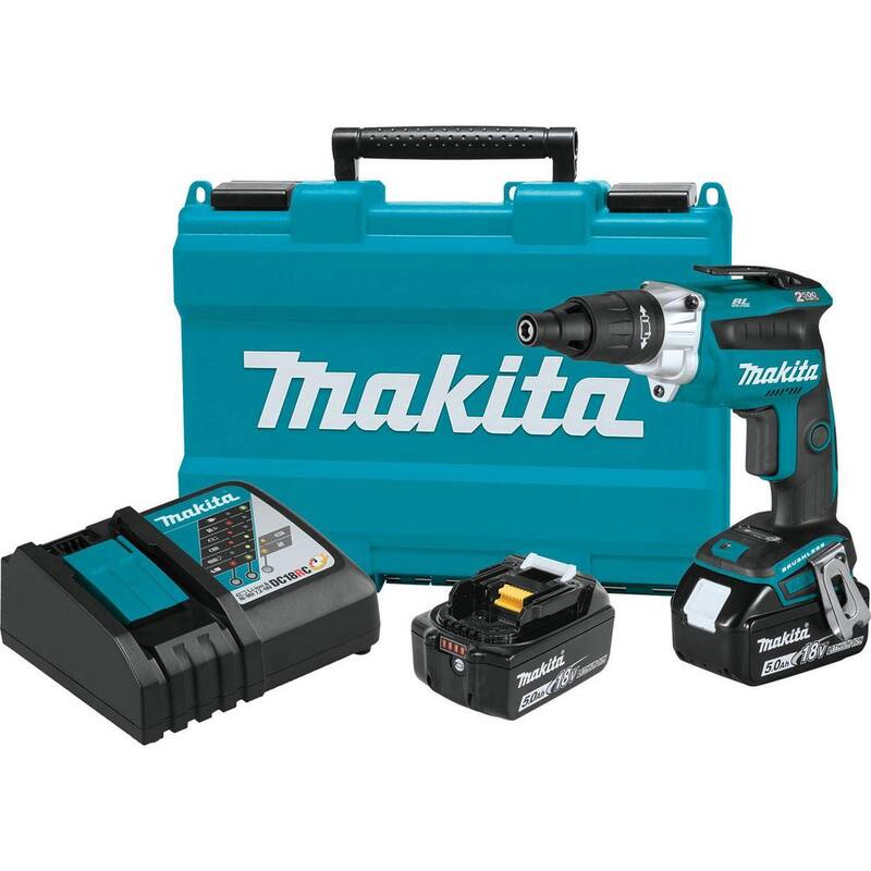 Kit Destornillador Inalámbrico con Cepillo sin Escobillas de 18V y 5.0 Ah LXT de Iones de Litio a 2500 RPM - XSF05T