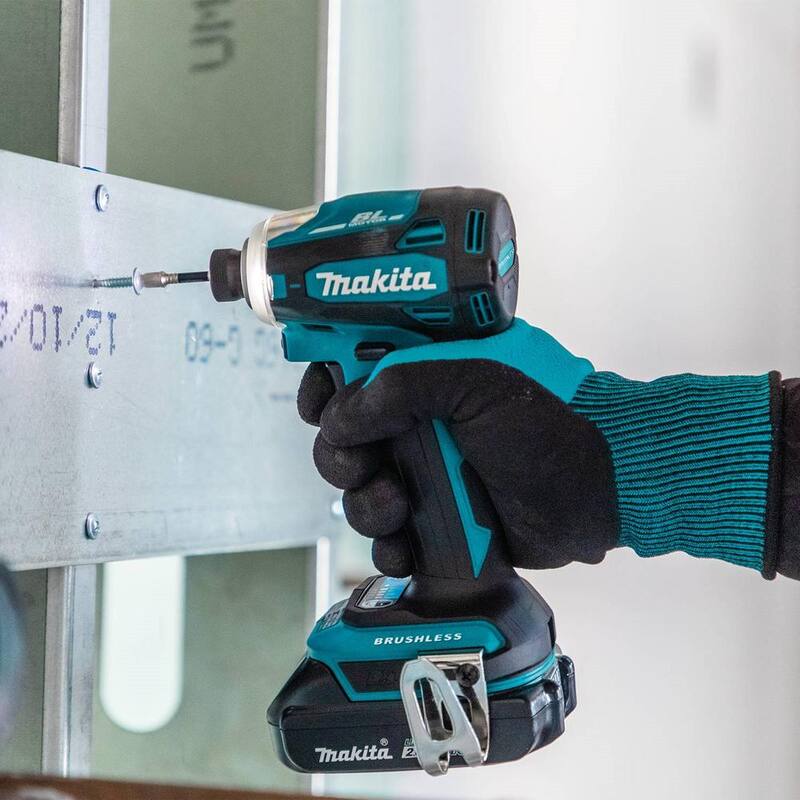 Kit de destornillador de impacto inalámbrico Brushless de 4 velocidades Quick-Shift Mode de 18V LXT de iones de litio, 2.0Ah - XDT19R