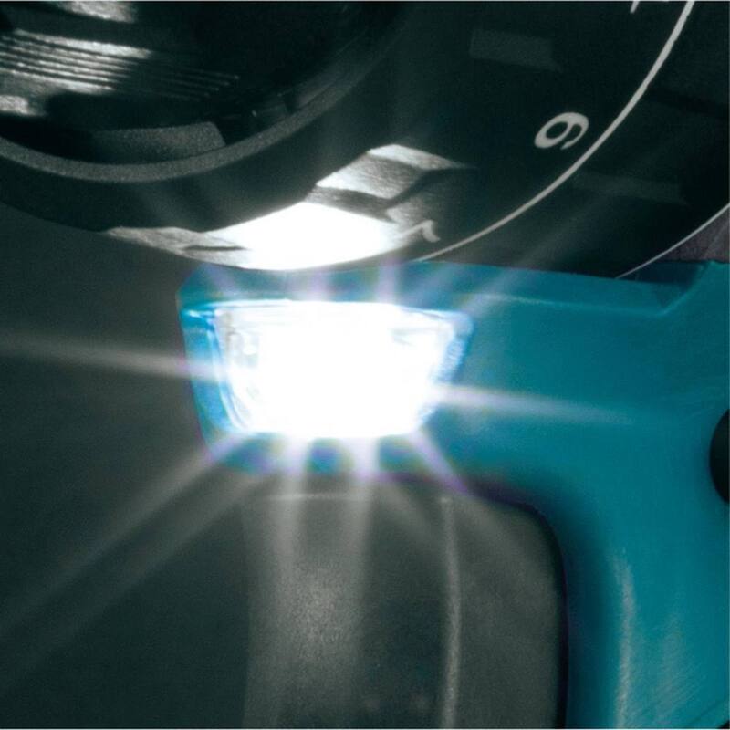 Martillo Taladro Inalámbrico Compacto sin Escobillas de 1/2 pulgadas de Makita 40V Max XGT, Herramienta Únicamente - GPH02Z