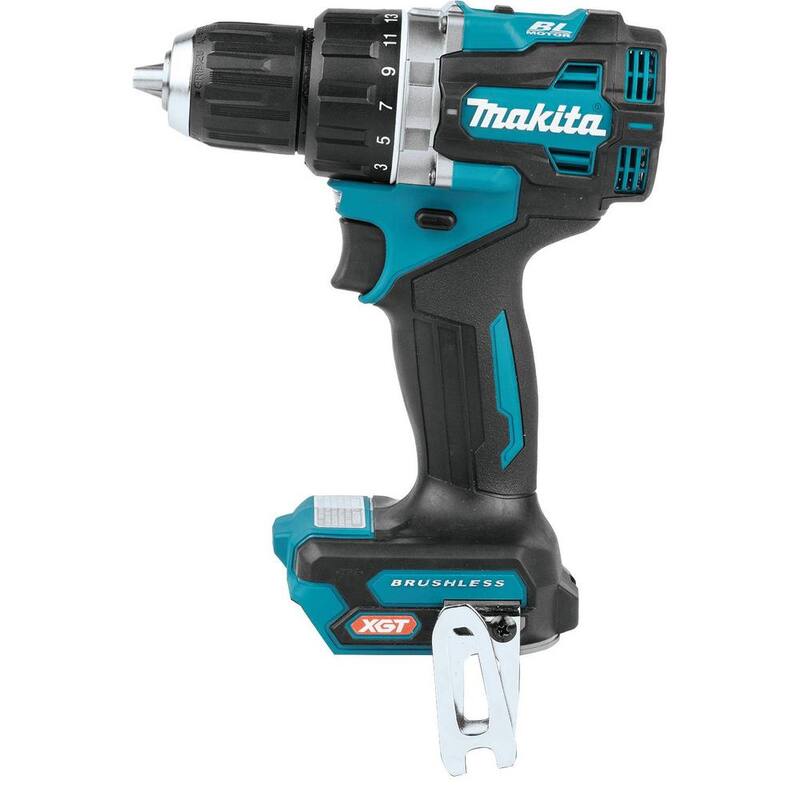 Martillo Taladro Inalámbrico Compacto sin Escobillas de 1/2 pulgadas de Makita 40V Max XGT, Herramienta Únicamente - GPH02Z