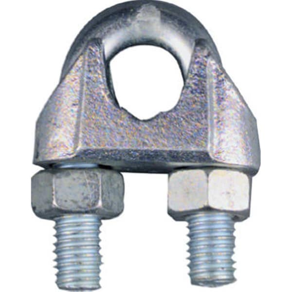 Eat-In N248-344 0.38 in. Zinc Wire Cable Clamp - EA569491