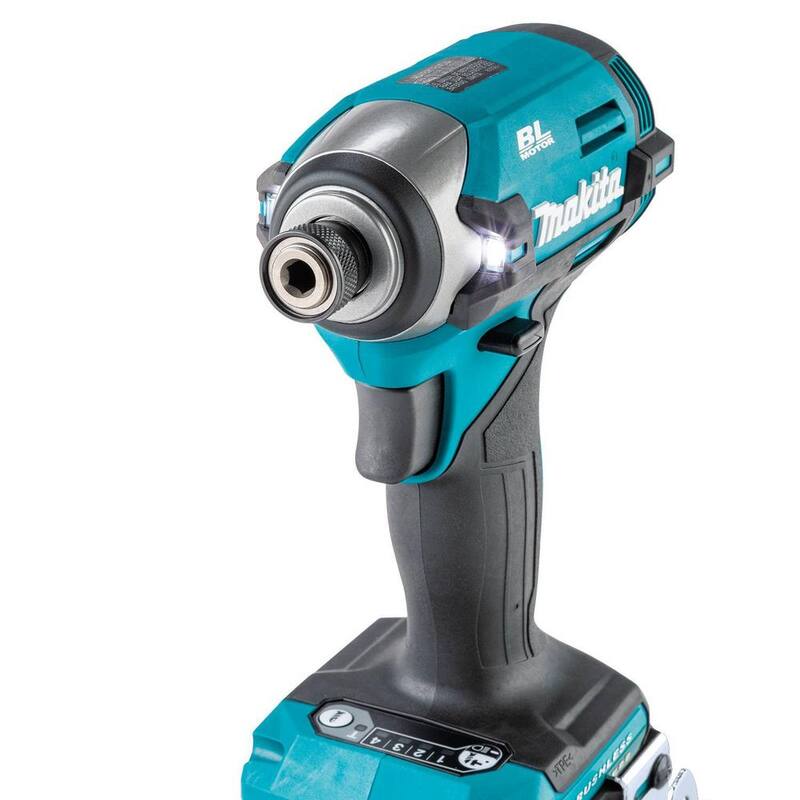 Kit de destornillador de impacto inalámbrico sin escobillas de 4 velocidades Makita 40V max XGT (2.5Ah) - GDT02D