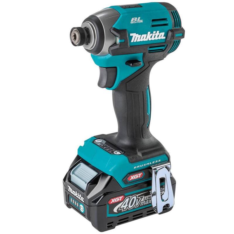 Kit de destornillador de impacto inalámbrico sin escobillas de 4 velocidades Makita 40V max XGT (2.5Ah) - GDT02D