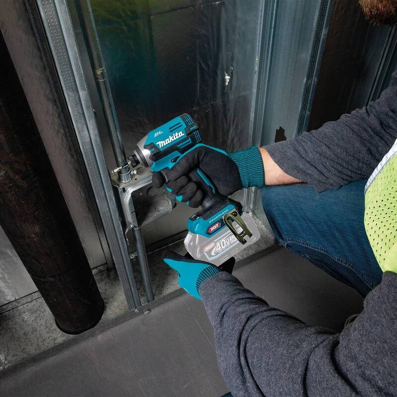 Makita 40V máx XGT Taladro de impacto inalámbrico sin escobillas de 4 velocidades, solo herramienta - GDT02Z