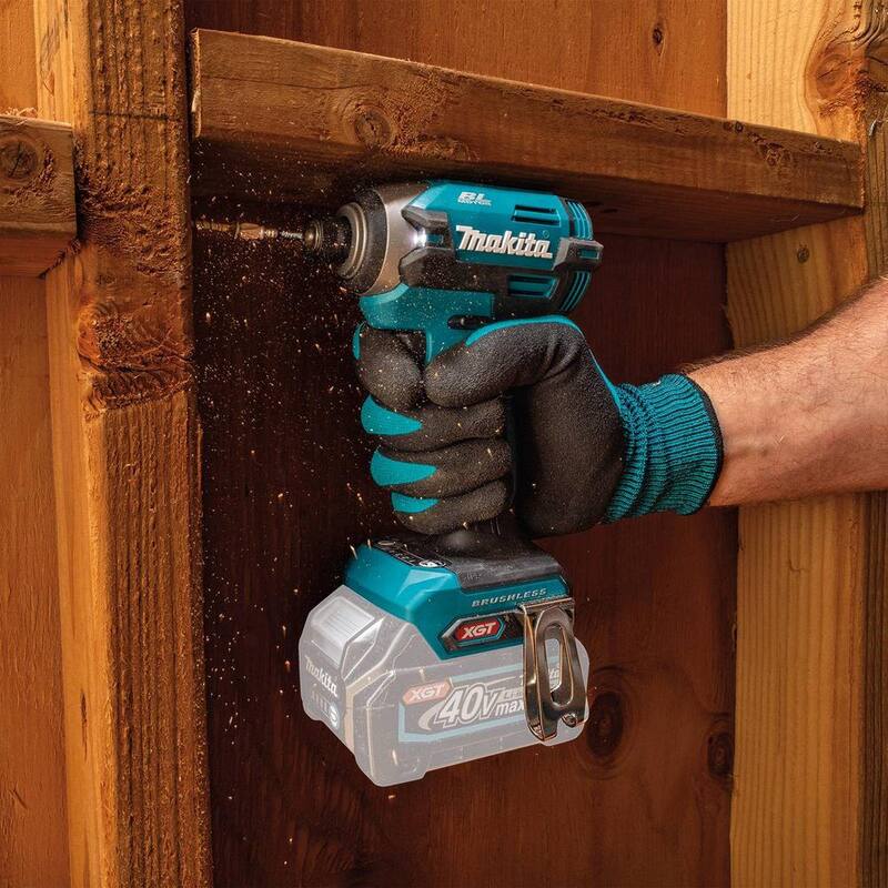 Makita 40V máx XGT Taladro de impacto inalámbrico sin escobillas de 4 velocidades, solo herramienta - GDT02Z