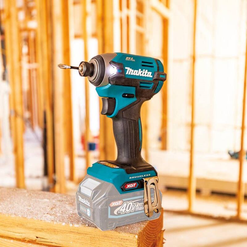 Makita 40V máx XGT Taladro de impacto inalámbrico sin escobillas de 4 velocidades, solo herramienta - GDT02Z