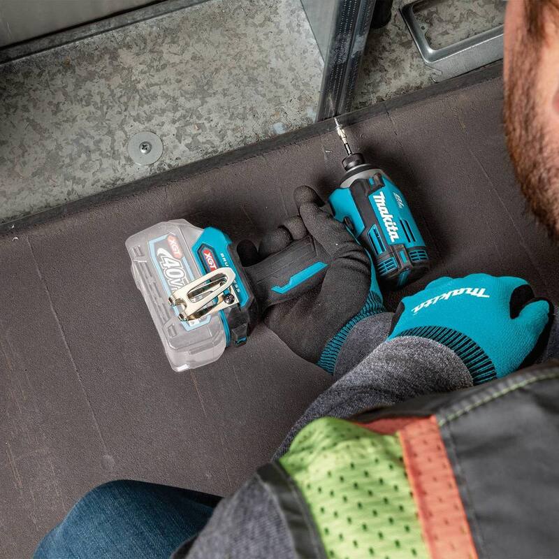 Makita 40V máx XGT Taladro de impacto inalámbrico sin escobillas de 4 velocidades, solo herramienta - GDT02Z