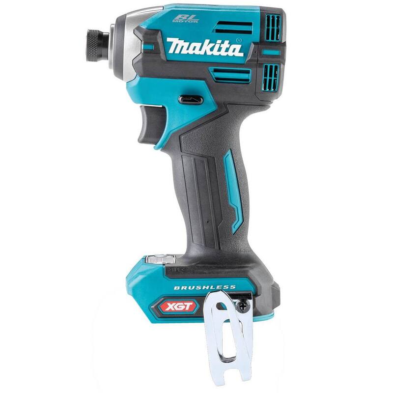 Makita 40V máx XGT Taladro de impacto inalámbrico sin escobillas de 4 velocidades, solo herramienta - GDT02Z