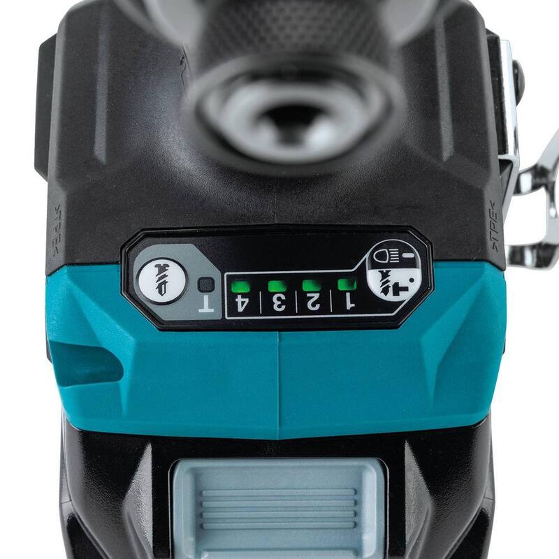 Makita 40V máx XGT Taladro de impacto inalámbrico sin escobillas de 4 velocidades, solo herramienta - GDT02Z