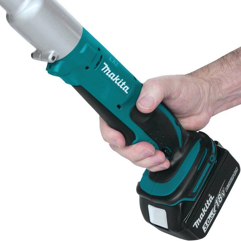 Kit de controlador de impacto angular inalámbrico de 1/4 de pulgada Makita 18V LXT de iones de litio con (2) baterías de 3.0Ah, cargador y bolsa de herramientas - XLT01