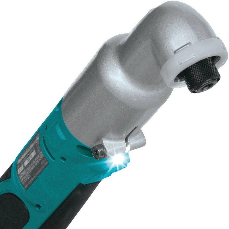 Kit de controlador de impacto angular inalámbrico de 1/4 de pulgada Makita 18V LXT de iones de litio con (2) baterías de 3.0Ah, cargador y bolsa de herramientas - XLT01