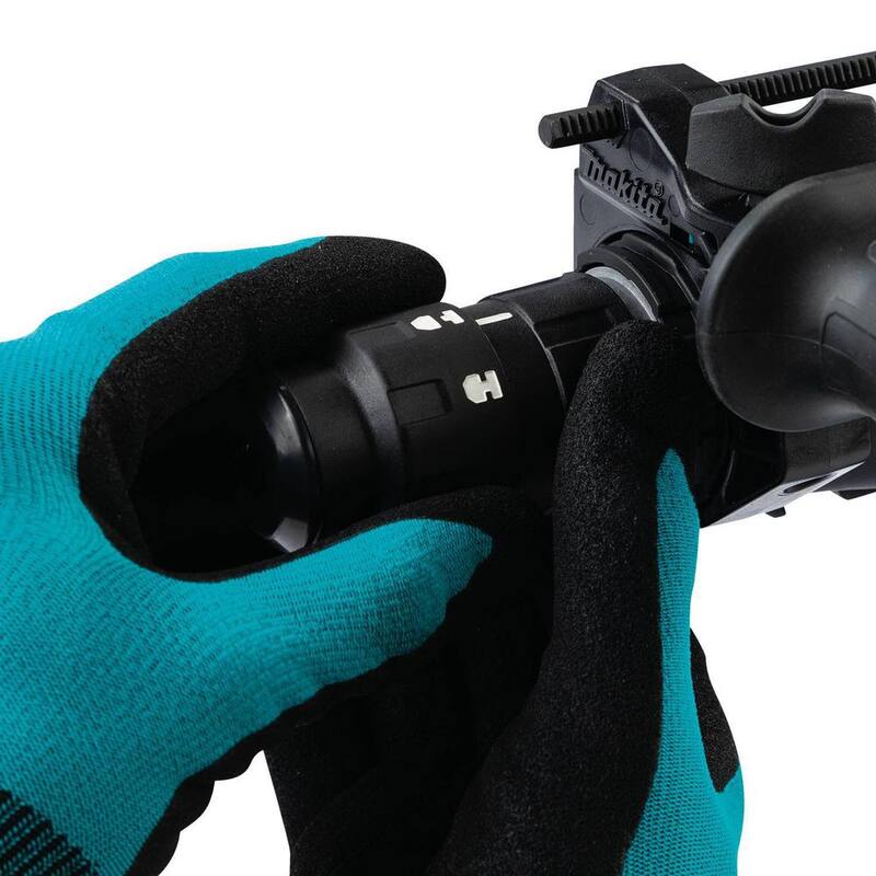 Martillo rotativo inalámbrico sin escobillas Makita de 40 voltios máximo XGT de 1-3/16 pulgadas, con portabrocas intercambiable, compatible con AWS (Herramienta solamente) - GRH09Z