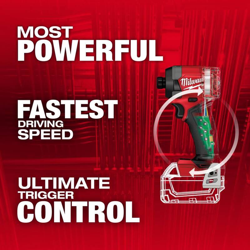 Milwaukee M18 FUEL 18-Volt Li-Ion Brushless Cordless 1/4 in. Hex Impact Driver & 3/8 in. Compact Impact Wrench with Friction Ring - 2953-20-2854-20

Milwaukee M18 FUEL 18-Volt Li-Ion sin escobillas inalámbrica 1/4 in. Impact Driver hexagonal y llave de impacto compacta de 3/8 in. con anillo de fricción - 2953-20-2854-20