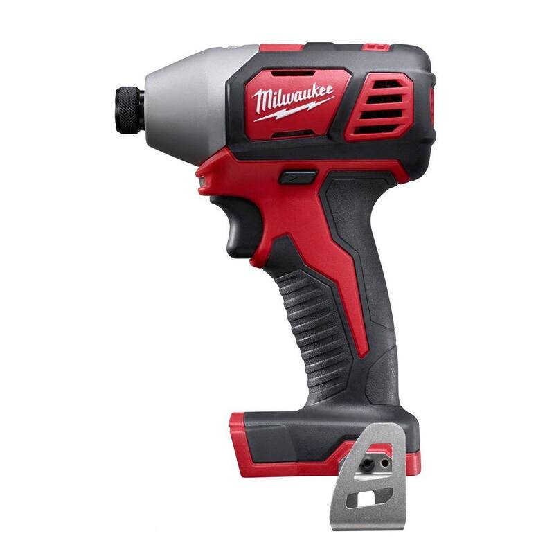 Milwaukee M18 18V Inalámbrico de Iones de Litio 1/4 pulg. Destornillador de Impacto con Hexágono (Herramienta solamente) - 2656-20