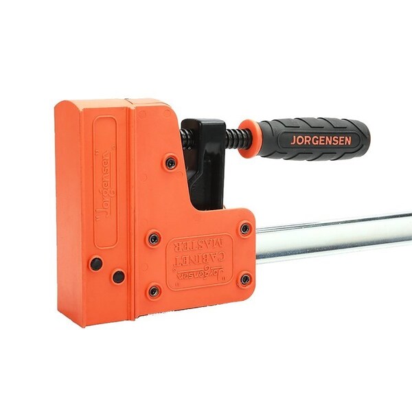 Jorgensen Jaw Bar Clamp, 1500 lb, 60 in Max Opening Size, 3-7/8 in D Throat, Plastic/Steel Body - 8060