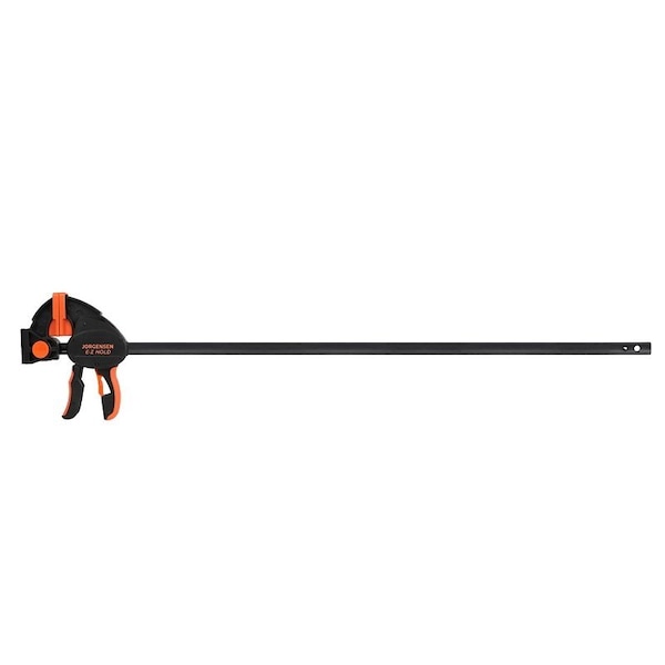 Pony E-Z HOLD Series Heavy-Duty Expandable Bar Clamp, 600 lb, 36 in Max Opening Size, 3-5/8 in D Throat - 33736