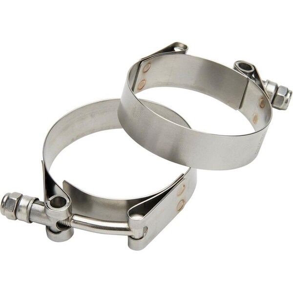 Allstar Performance 2 to 2.375 in. T-Bolt Band Clamps - ALL18347