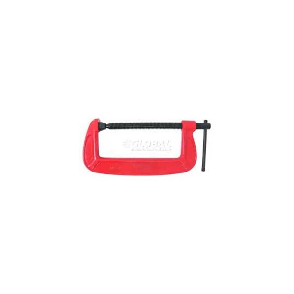 Urrea Urrea Deep Throat Forged Body C-Clamp, 408, 0-8" Opening, 4-1/2" Throat Depth, 5900 LB Capacity - 408