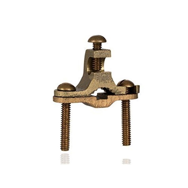 Light House Beauty D-Bury Ground Clamp Heavy Duty, 0.5 - 1 in. - LI3982123