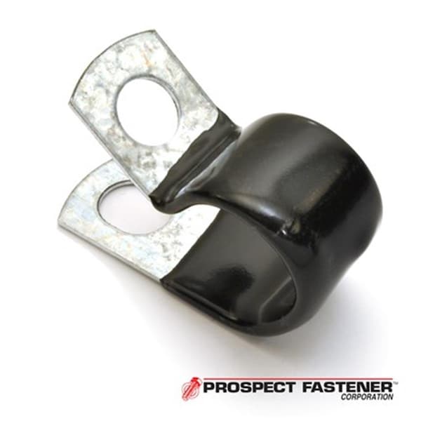 Tool Time 2.5 in. Medium Duty Vinyl Cushion Tube Clamp - Black - TO3685122