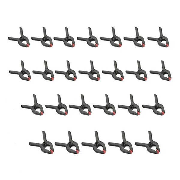 Allied International 1 in. Spring Clamps - 25 Piece - 62619