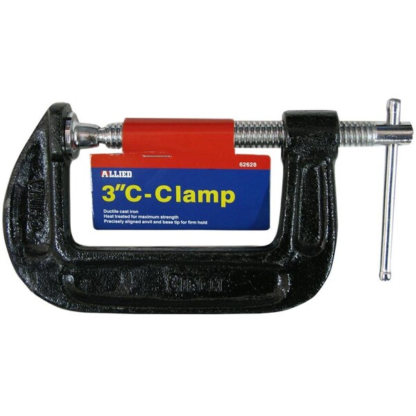 Pinpoint 3 in. Malleable Steel C-Clamp - PI3319373