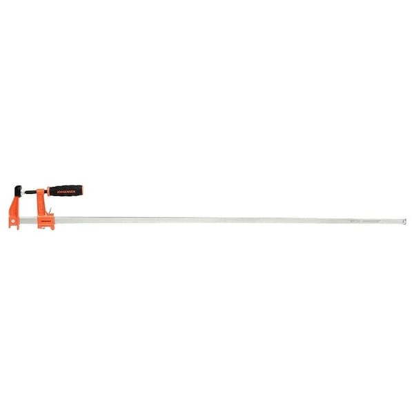 Jorgensen Bar Clamp, 1000 lb, 36 in Max Opening Size, 3 in D Throat, Steel Body - 3736