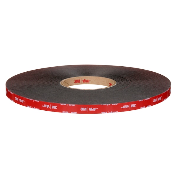 Cinta VHB 5952 Negra (45 mil) - 1/2 pulg. x 36 yds - 7000028971