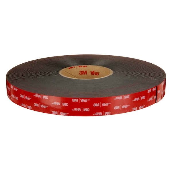 Cinta VHB 3M - 5952 Negro, 1" x 36yds (45.0 mil)