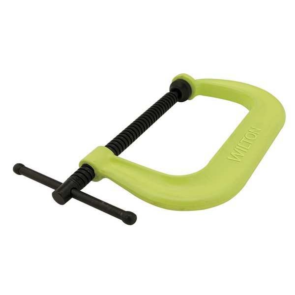 Wilton C-Clamp, 8-1/4", Steel, Reg. Duty, 6900 lb. - 408SF