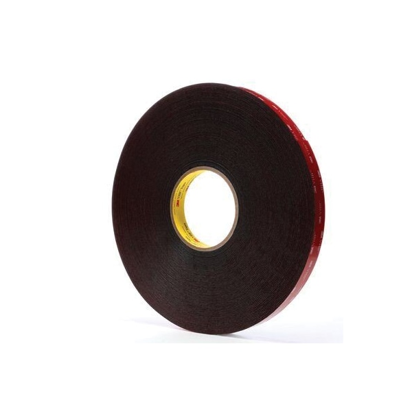 Cinta de montaje de alta resistencia 3M VHB 5952 Negro, 3/4 in x 15 yd 45.0 mil - 7000049237