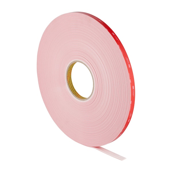 Cinta VHBTape LSE-160WF de 3M, blanco 1/2"x3, paquete de 18 - LSE-160WF