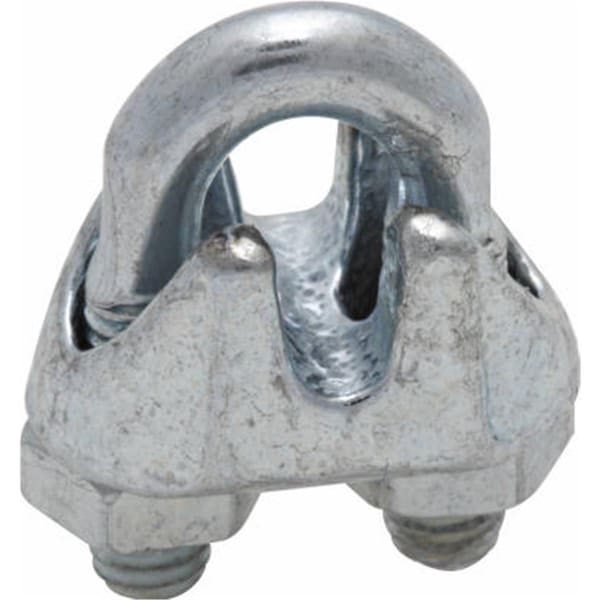 Eat-In N348-938 0.5 in. Stainless Steel Wire Cable Clamp - EA844004