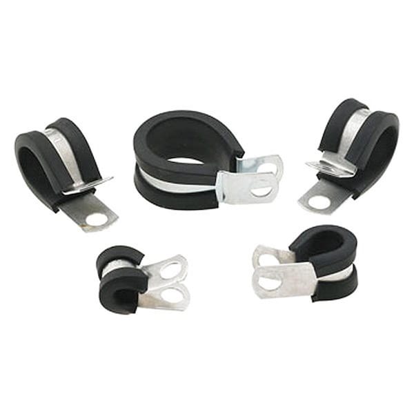 Light House Beauty 900954 -8 AN x 0.75 in. Padded Line Clamps - Pack of 10 - LI2463919