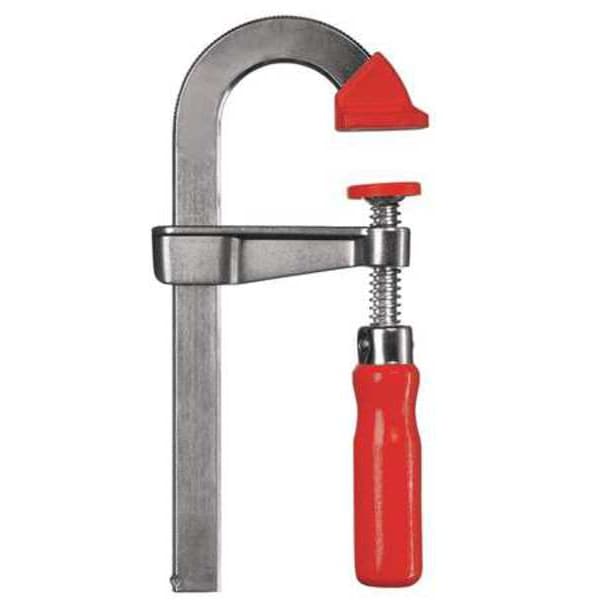 Bessey 8 in Bar Clamp, Wood Handle and 2 in Throat Depth - LMU2.008