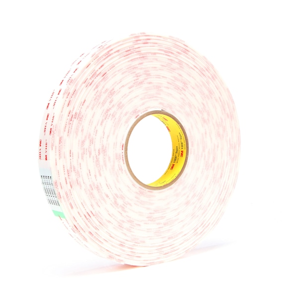 Cinta 3M, Cinta de Espuma Acrílica, 1" x 36 yd., Paquete de 9 - 70006073517