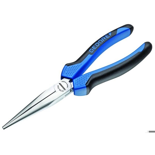 Gedore Mechanics Pliers, 8", Jaw Length: 75.7mm - 8136-200 JC