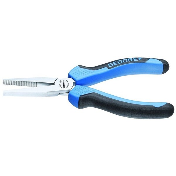 Gedore Flat Nose Pliers, 6-1/4", Material: Tempered steel - 8120-160 JC