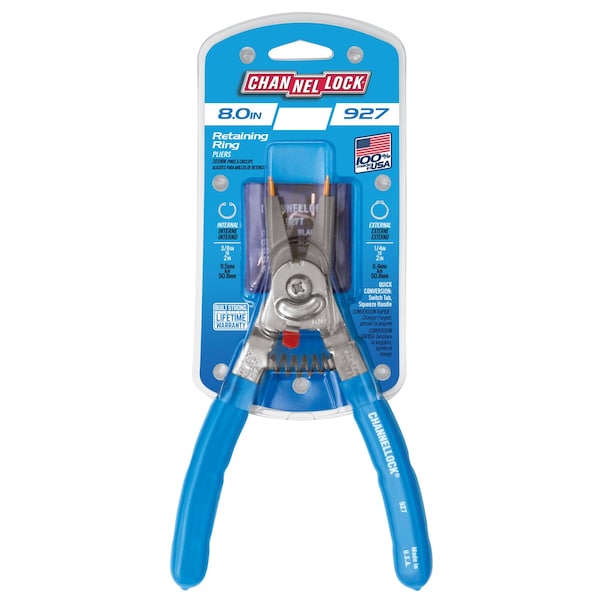 Channellock Channellock 8 in. Steel Retaining Ring Pliers - 927